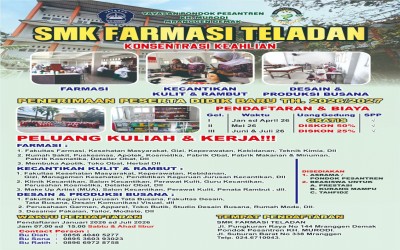 SPMB SMK Farmasi Teladan Mranggen 2026/2027